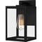 Quoizel Westover 1-Light Earth Black Outdoor Lantern WVR8305EK - alternate 1